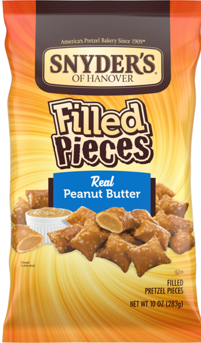 Pretzel Pieces Peanut Butter Filled 10oz